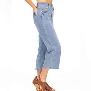 Judy Blue Wide Crop Jeans